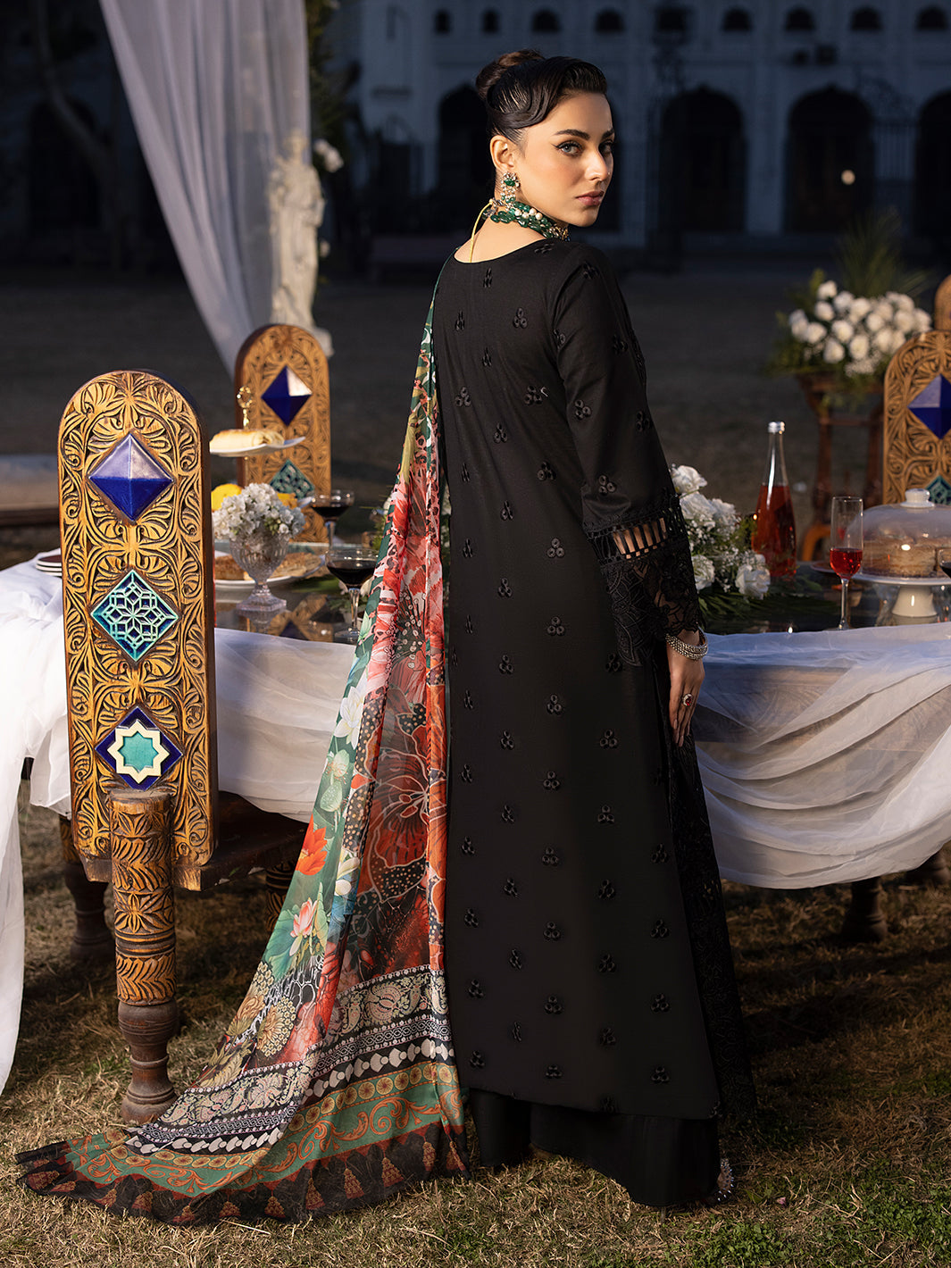 Mahnur | Mahrukh Luxury Lawn 24 | HEMAYAL - Saira Saqlain