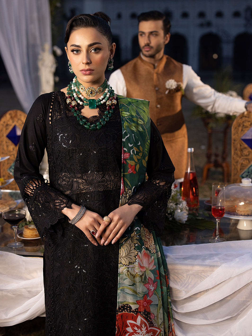 Mahnur | Mahrukh Luxury Lawn 24 | HEMAYAL - Saira Saqlain