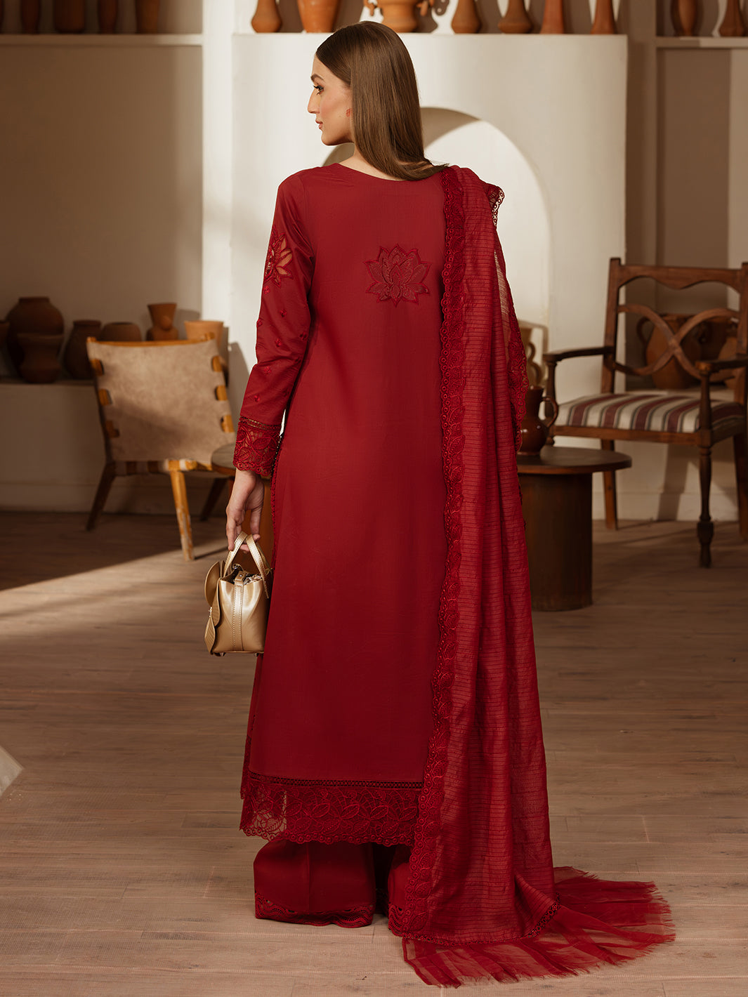 Mahnur | Florence Luxury Lawn 25 | HOORAIN -   Ladies Clothes -  Saira Saqlain