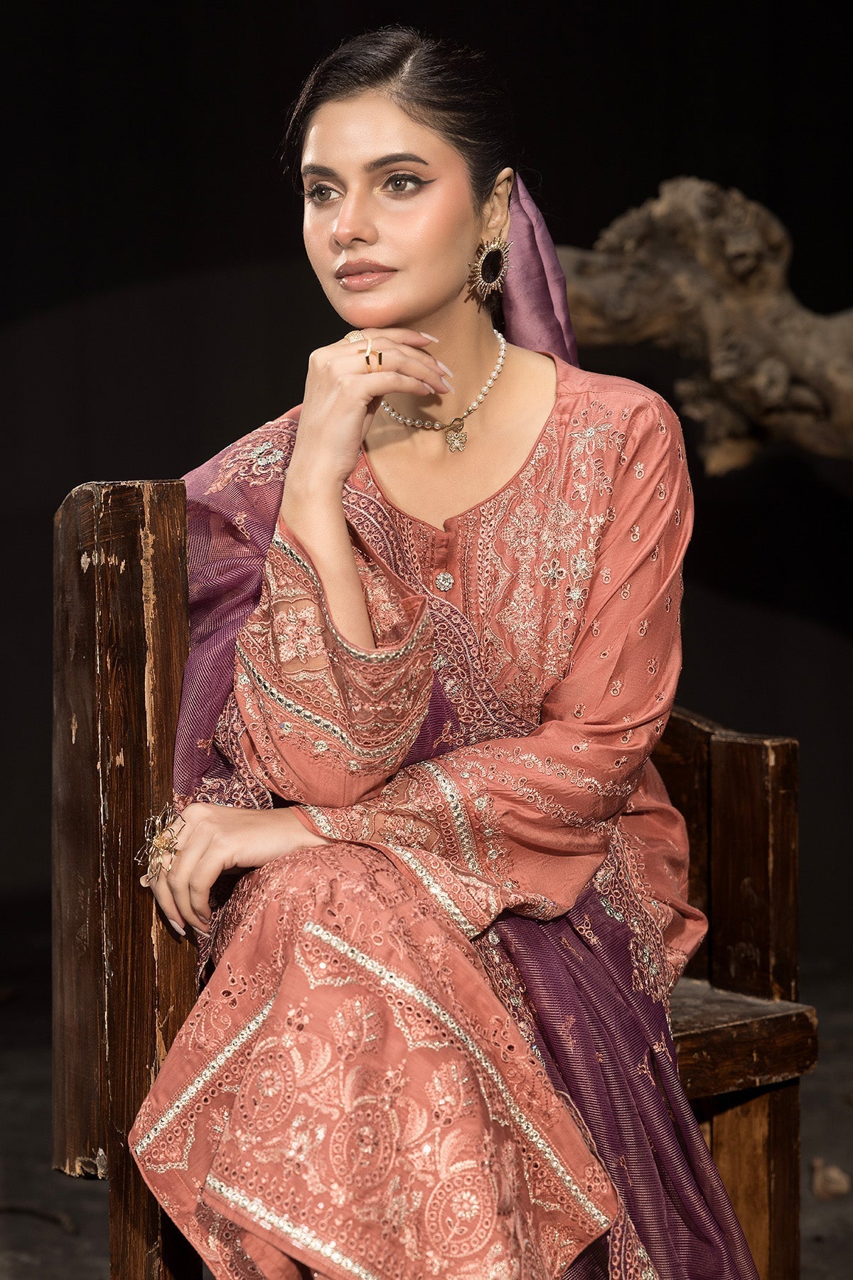 Imrozia Premium | Gulzar e Dil | I.P-102 Gul - Saira Saqlain