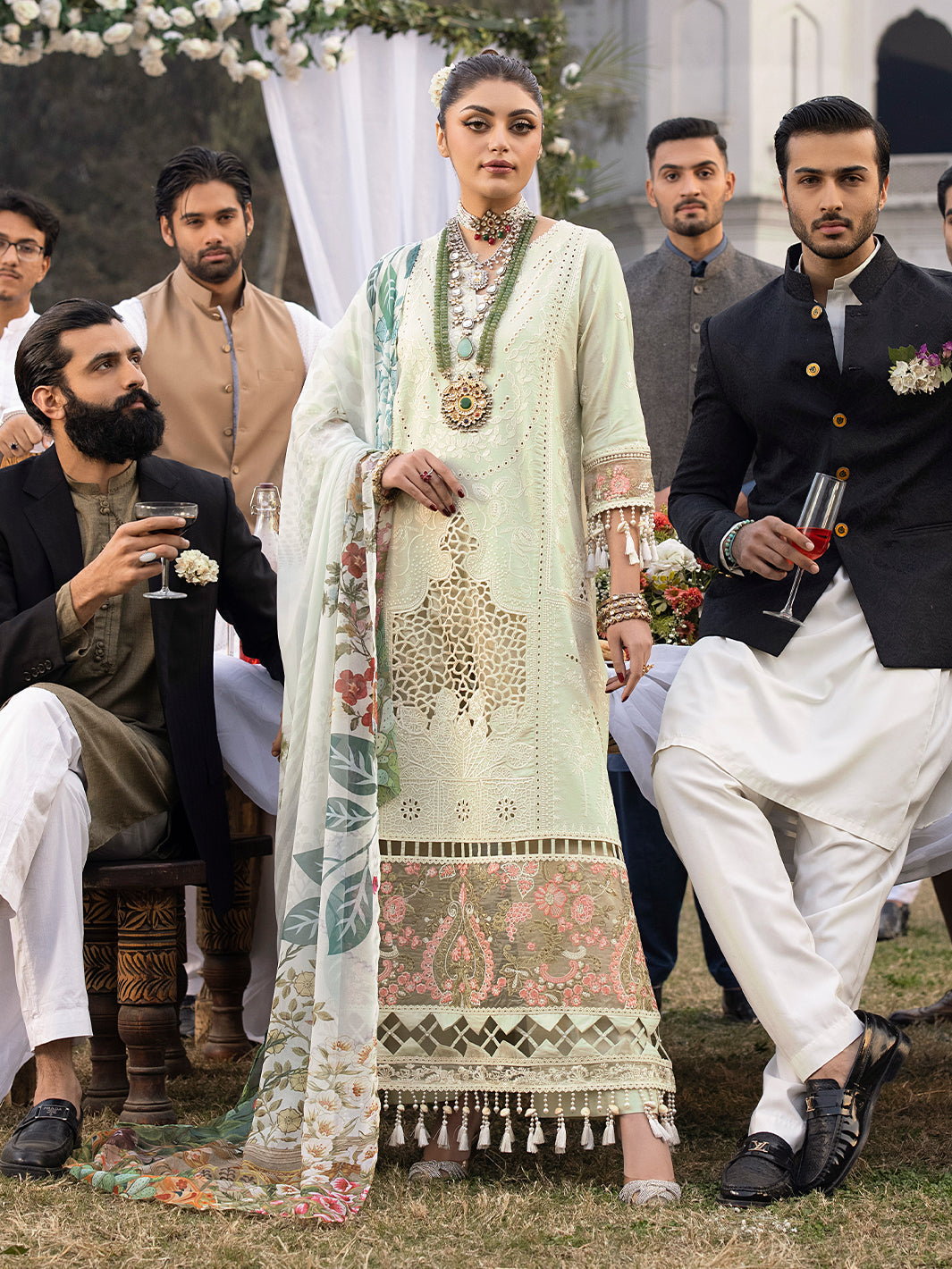 Mahnur | Mahrukh Luxury Lawn 24 | LILLY - Saira Saqlain