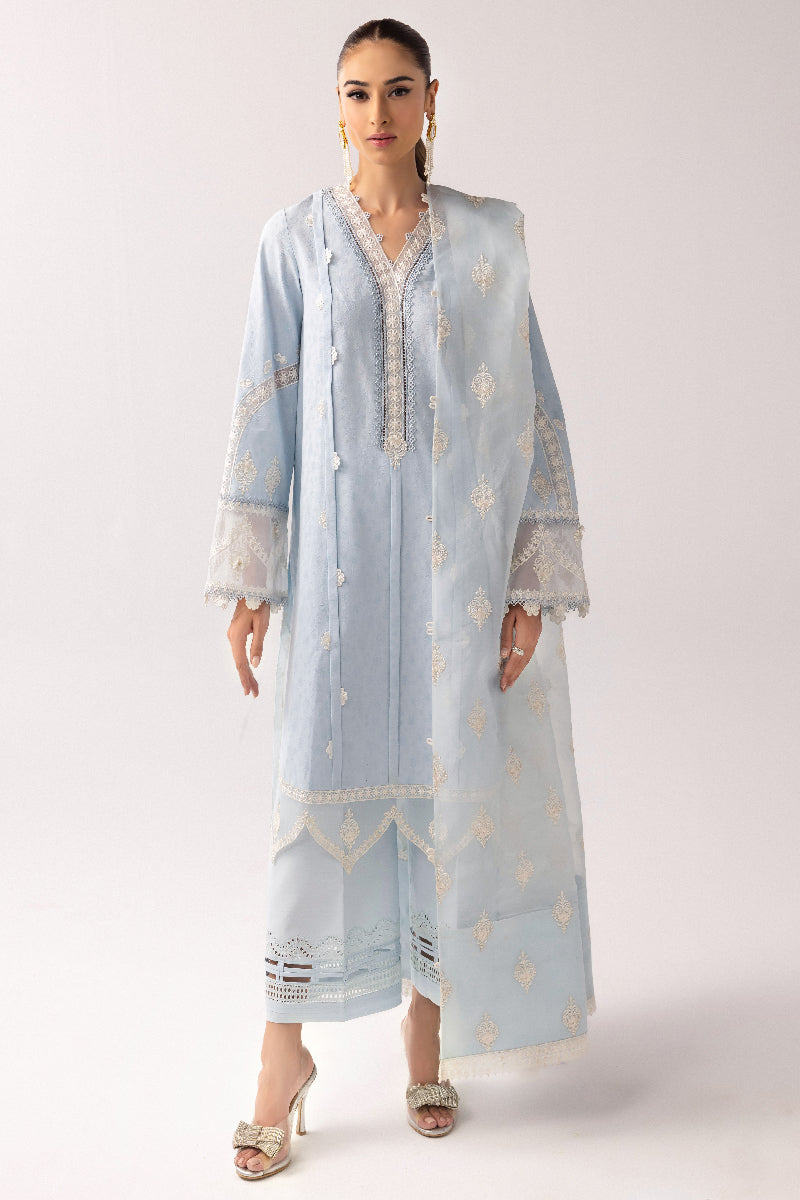Qalamkar | Basic Pret 25 | KT-04 Wardah -   Ladies Clothes -  Saira Saqlain