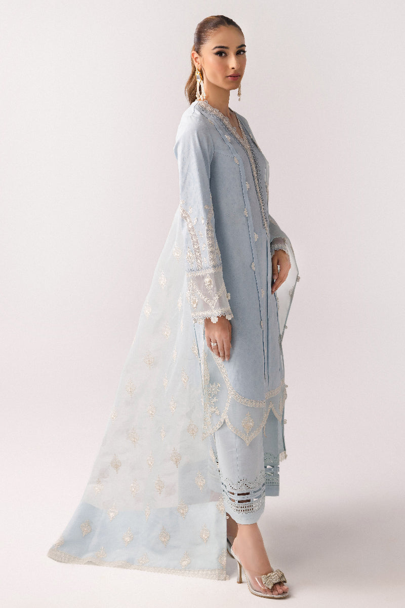 Qalamkar | Basic Pret 25 | KT-04 Wardah -   Ladies Clothes -  Saira Saqlain