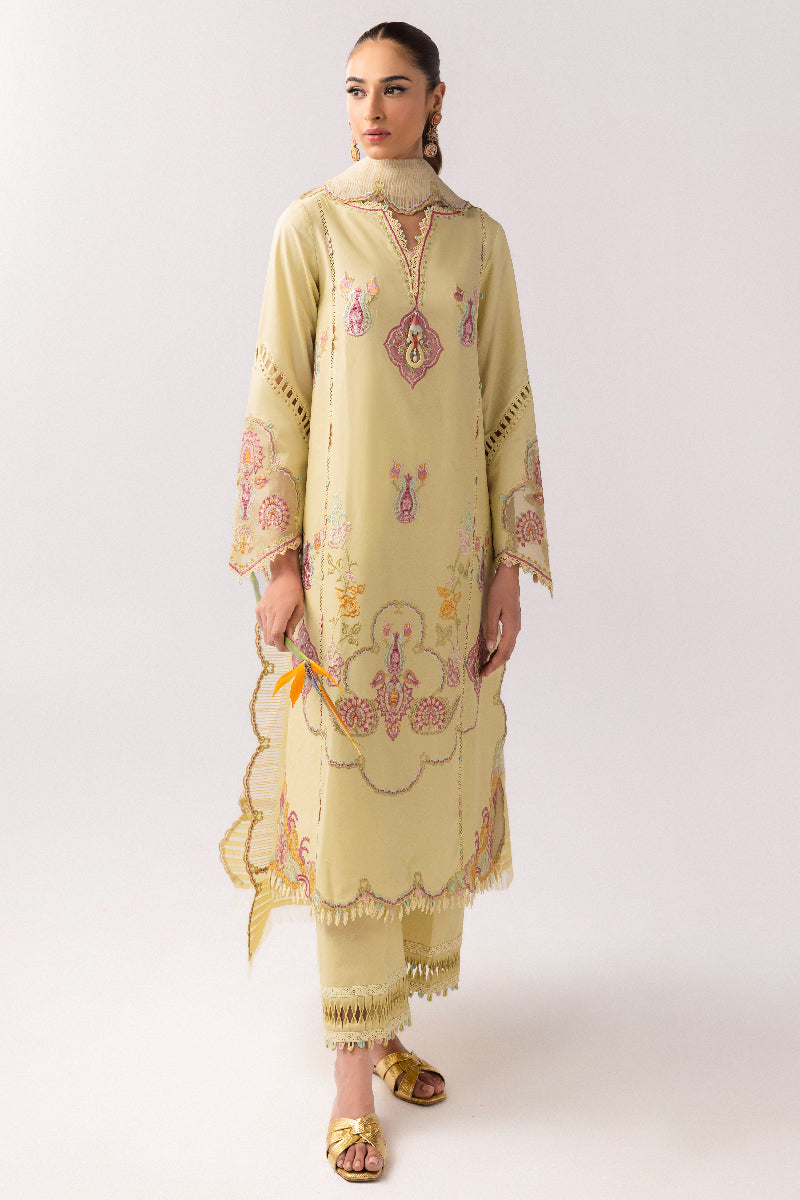 Qalamkar | Basic Pret 25 | KT-08 Afra -   Ladies Clothes -  Saira Saqlain