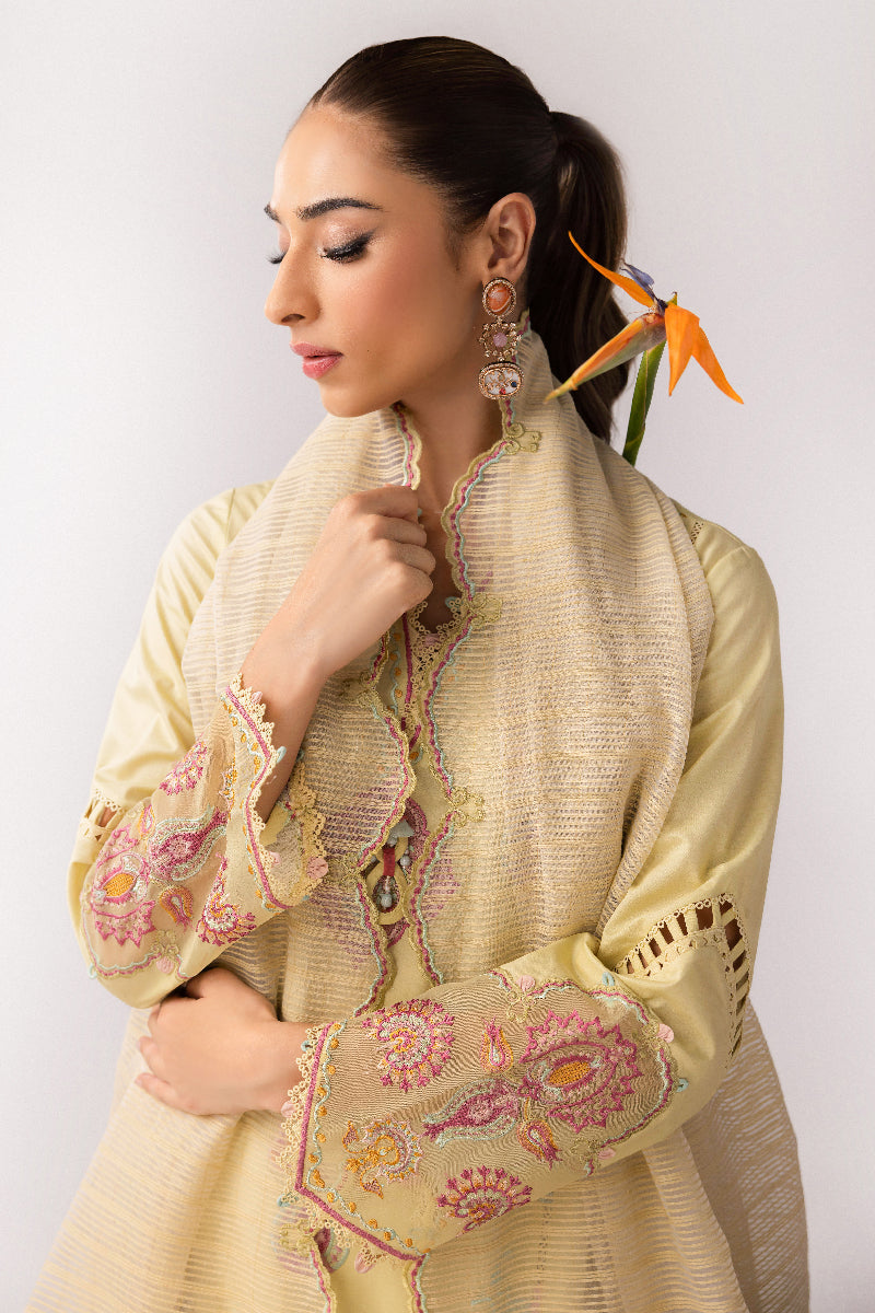 Qalamkar | Basic Pret 25 | KT-08 Afra -   Ladies Clothes -  Saira Saqlain