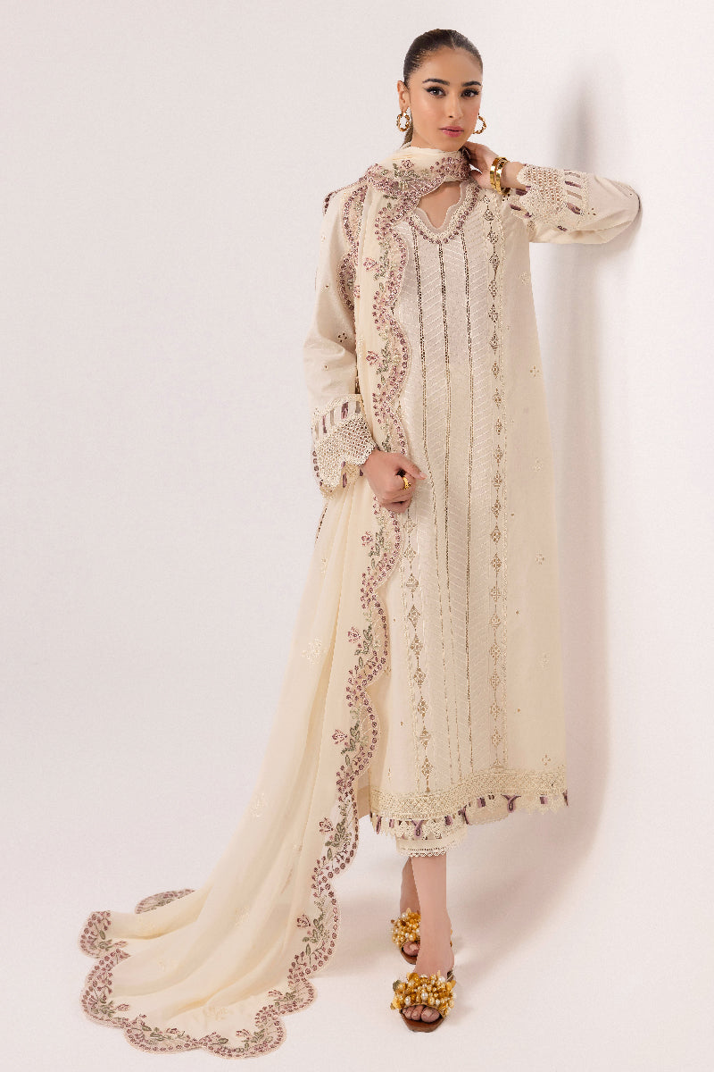 Qalamkar | Basic Pret 25 | KT-01 Lverah -   Ladies Clothes -  Saira Saqlain