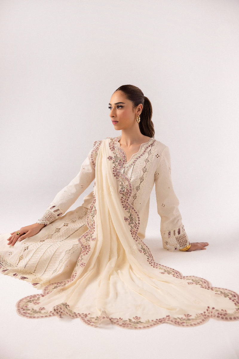 Qalamkar | Basic Pret 25 | KT-01 Lverah -   Ladies Clothes -  Saira Saqlain