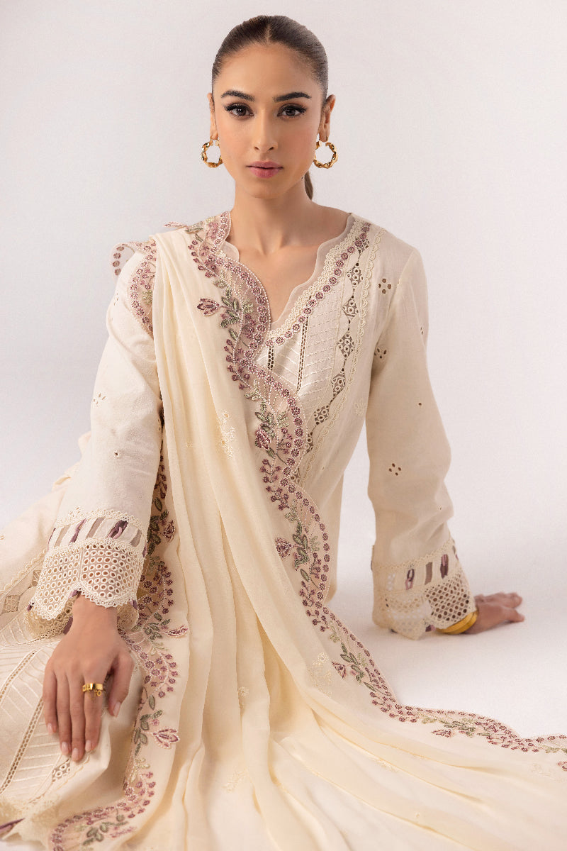 Qalamkar | Basic Pret 25 | KT-01 Lverah -   Ladies Clothes -  Saira Saqlain