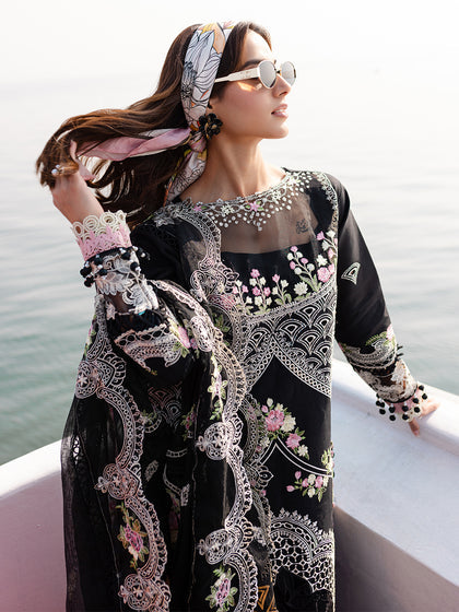 Parishay | Monaco Luxury Lawn 25 | MS-01 - Saira Saqlain