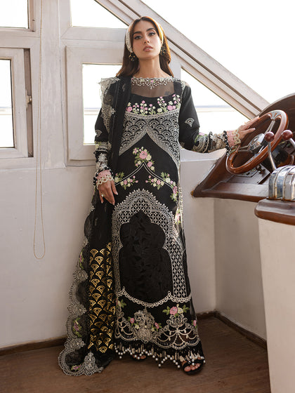Parishay | Monaco Luxury Lawn 25 | MS-01 - Saira Saqlain