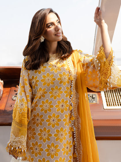 Parishay | Monaco Luxury Lawn 25 | MS-02 - Saira Saqlain