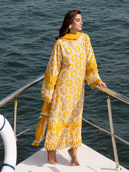 Parishay | Monaco Luxury Lawn 25 | MS-02 - Saira Saqlain