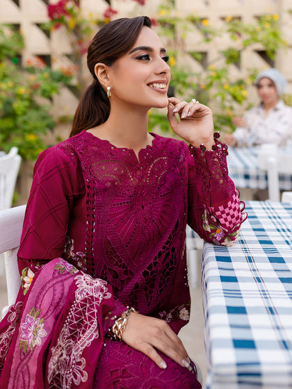 Parishay | Monaco Luxury Lawn 25 | MS-03 - Saira Saqlain