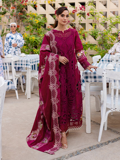 Parishay | Monaco Luxury Lawn 25 | MS-03 - Saira Saqlain