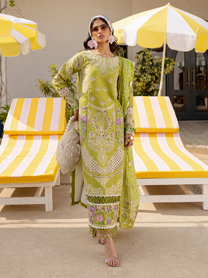 Parishay | Monaco Luxury Lawn 25 | MS-04 - Saira Saqlain