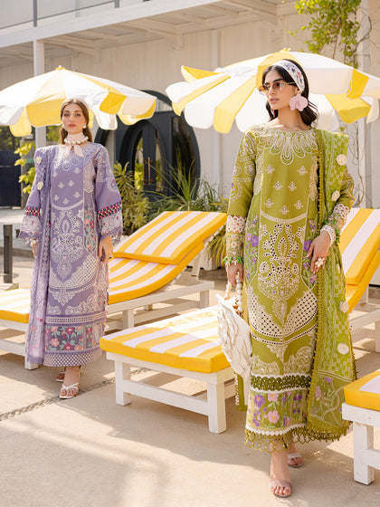 Parishay | Monaco Luxury Lawn 25 | MS-04 - Saira Saqlain
