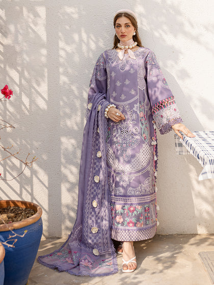 Parishay | Monaco Luxury Lawn 25 | MS-05 - Saira Saqlain