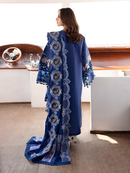 Parishay | Monaco Luxury Lawn 25 | MS-06 - Saira Saqlain
