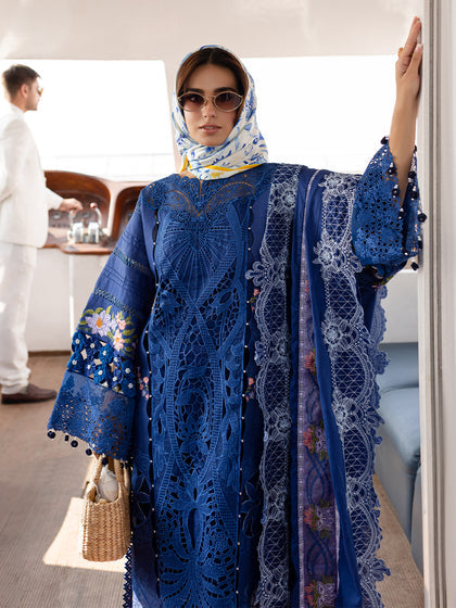 Parishay | Monaco Luxury Lawn 25 | MS-06 - Saira Saqlain
