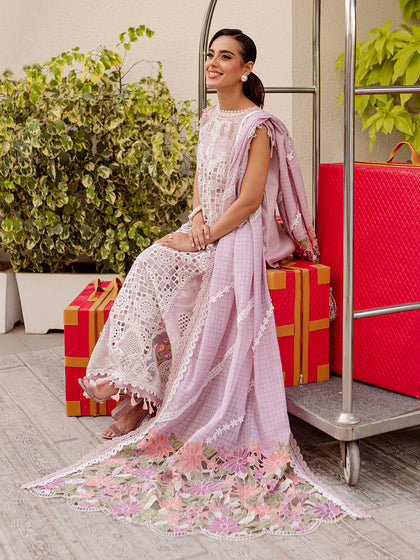 Parishay | Monaco Luxury Lawn 25 | MS-07 - Saira Saqlain