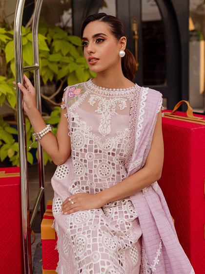 Parishay | Monaco Luxury Lawn 25 | MS-07 - Saira Saqlain