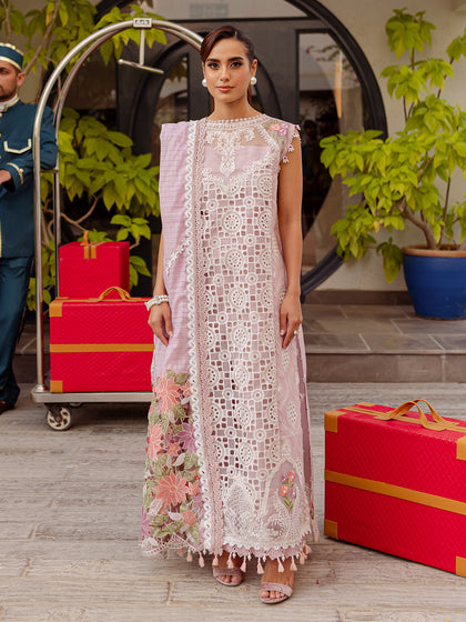 Parishay | Monaco Luxury Lawn 25 | MS-07 - Saira Saqlain