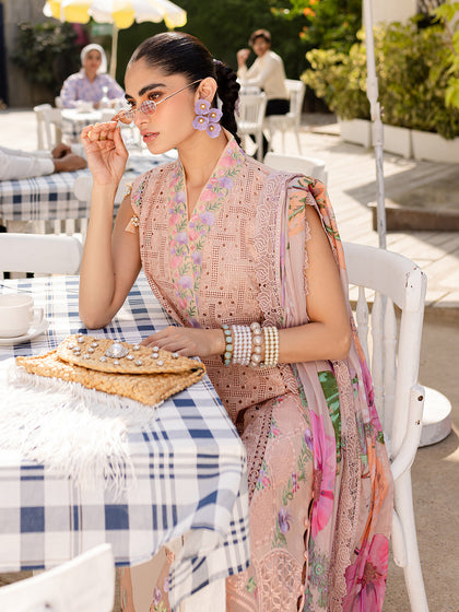 Parishay | Monaco Luxury Lawn 25 | MS-08 - Saira Saqlain