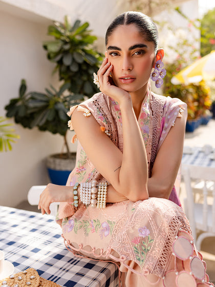 Parishay | Monaco Luxury Lawn 25 | MS-08 - Saira Saqlain