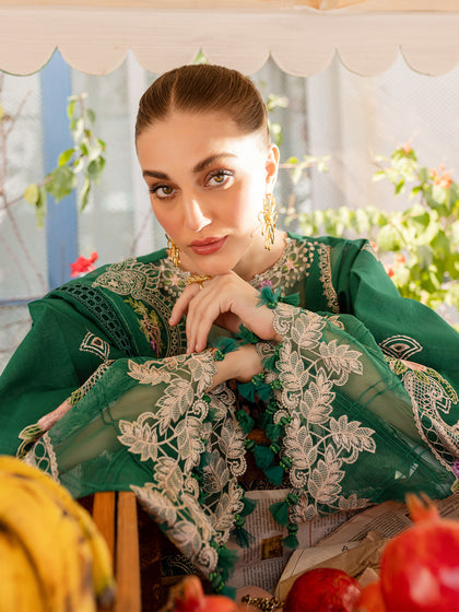 Parishay | Monaco Luxury Lawn 25 | MS-09 - Saira Saqlain