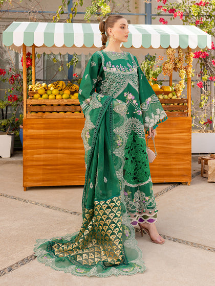 Parishay | Monaco Luxury Lawn 25 | MS-09 - Saira Saqlain