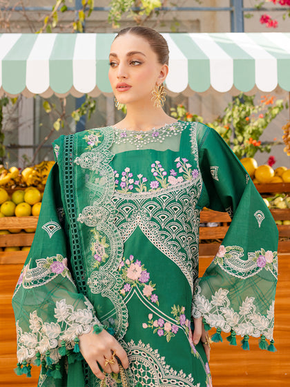 Parishay | Monaco Luxury Lawn 25 | MS-09 - Saira Saqlain