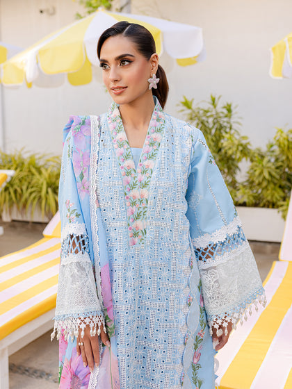 Parishay | Monaco Luxury Lawn 25 | MS-10 - Saira Saqlain