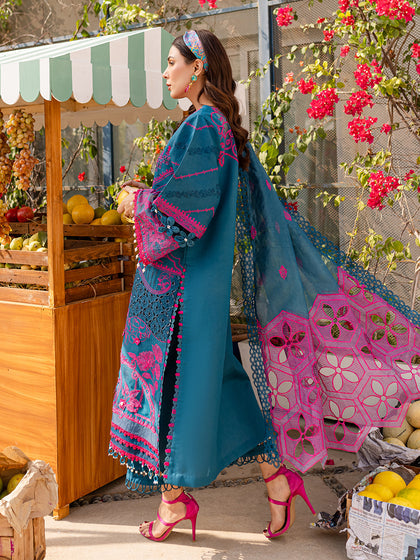 Parishay | Monaco Luxury Lawn 25 | MS-11 - Saira Saqlain