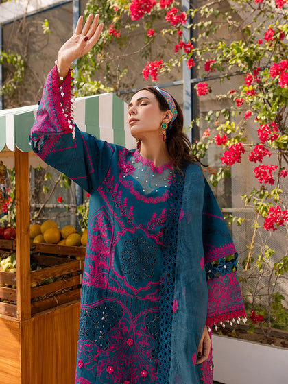 Parishay | Monaco Luxury Lawn 25 | MS-11 - Saira Saqlain
