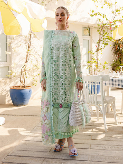Parishay | Monaco Luxury Lawn 25 | MS-12 - Saira Saqlain