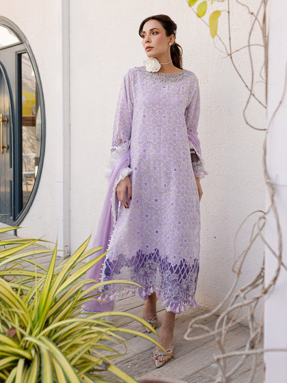 Parishay | Monaco Luxury Lawn 25 | MS-13 - Saira Saqlain