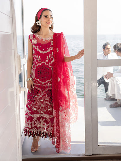 Parishay | Monaco Luxury Lawn 25 | MS-14 - Saira Saqlain