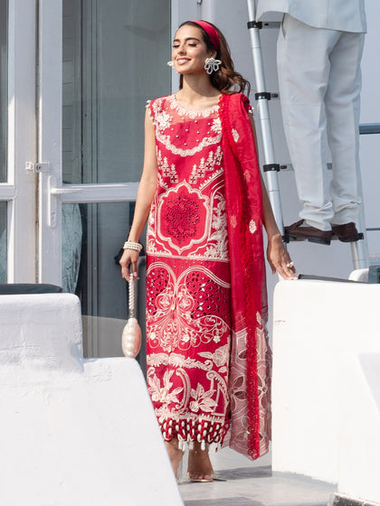 Parishay | Monaco Luxury Lawn 25 | MS-14 - Saira Saqlain
