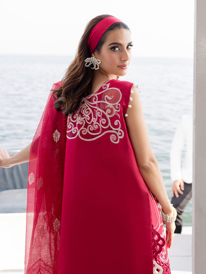 Parishay | Monaco Luxury Lawn 25 | MS-14 - Saira Saqlain