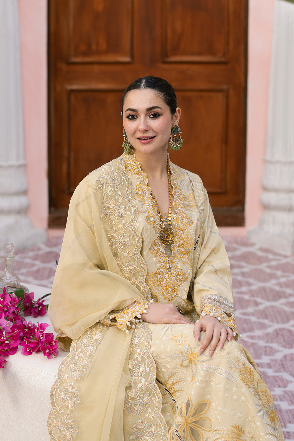 Maryum N Maria | Eid Luxury Lawn 25 | AFSANEH - MS50148 -   Ladies Clothes -  Saira Saqlain