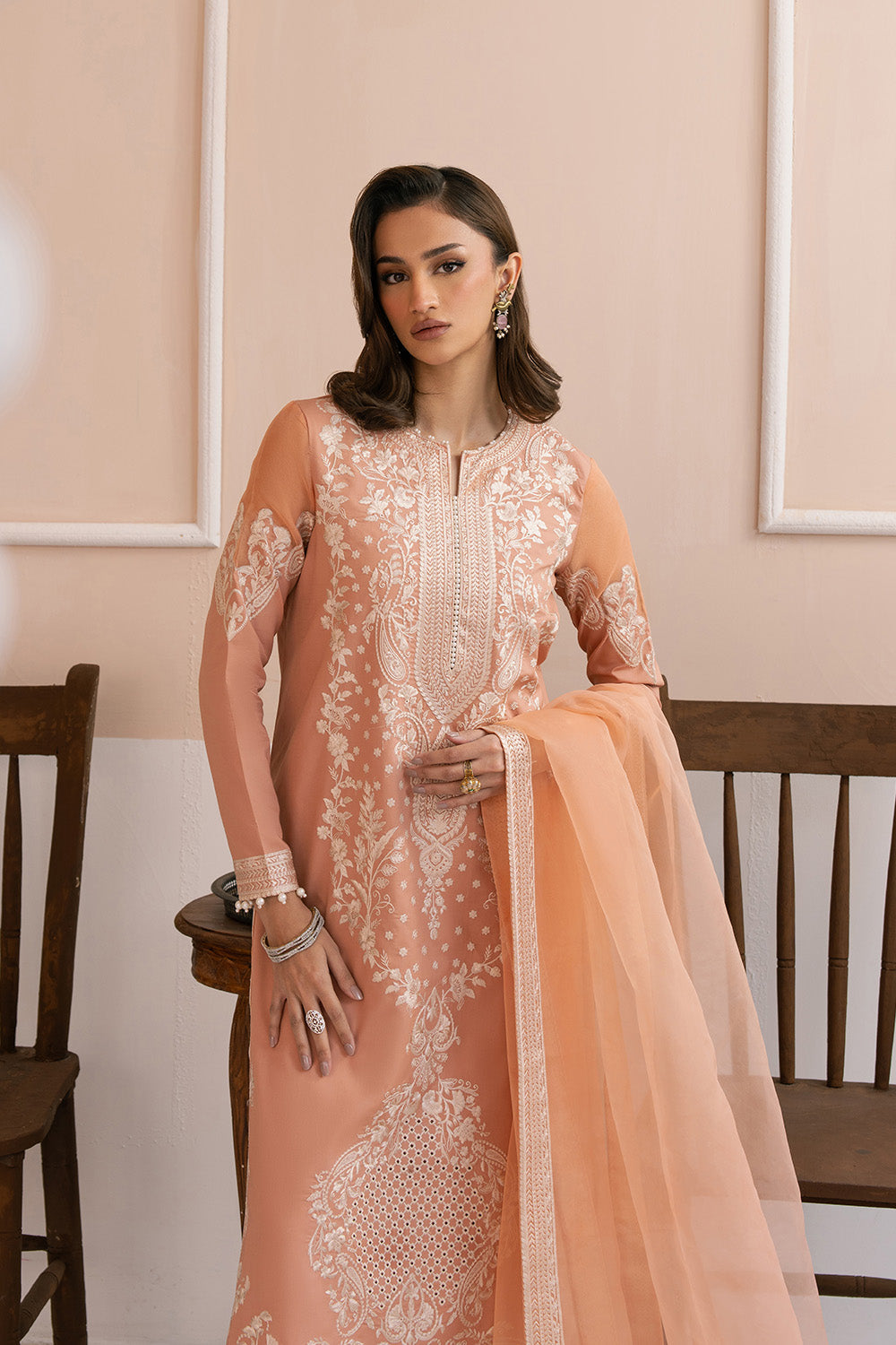 Maryum N Maria | Eid Luxury Lawn 25 | ASSIEH - MS50151 -   Ladies Clothes -  Saira Saqlain