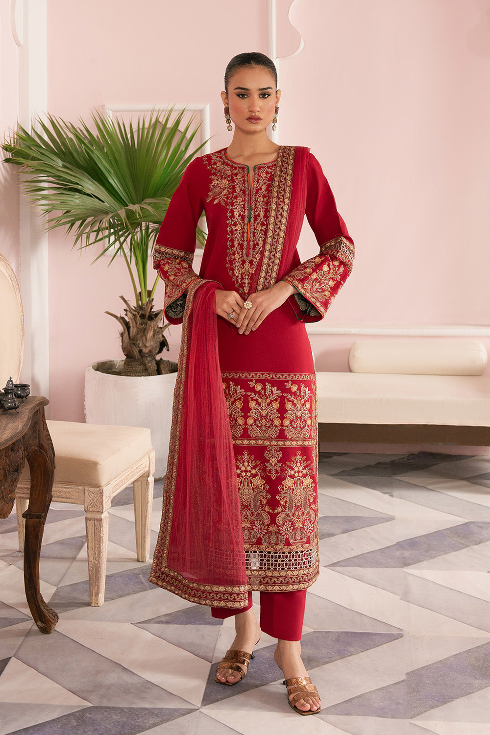 Maryum N Maria | Eid Luxury Lawn 25 | AZIN - MS50155 -   Ladies Clothes -  Saira Saqlain