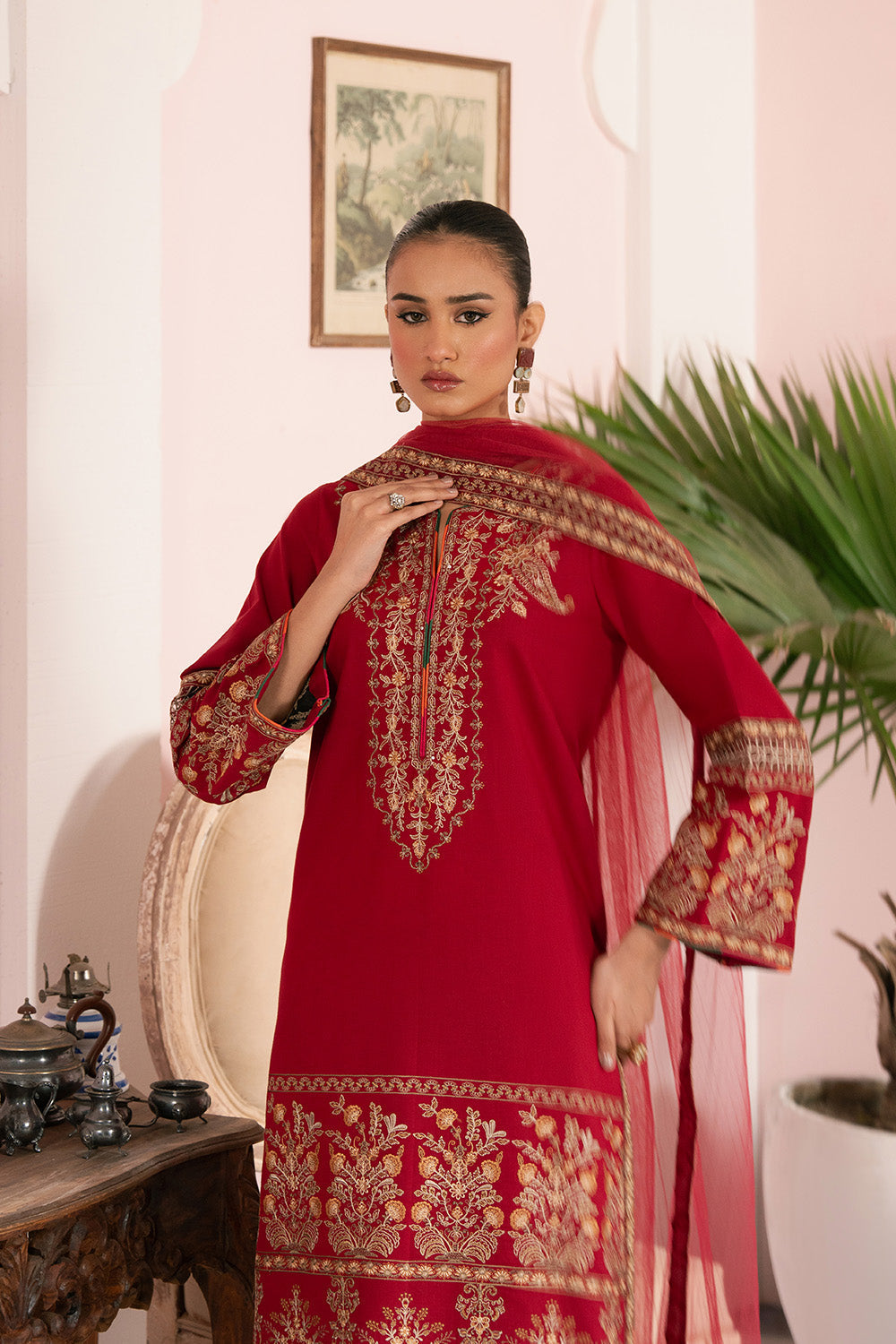 Maryum N Maria | Eid Luxury Lawn 25 | AZIN - MS50155 -   Ladies Clothes -  Saira Saqlain