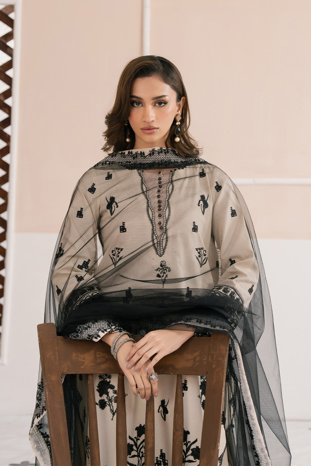 Maryum N Maria | Eid Luxury Lawn 25 | ATEFEH - MS50157 -   Ladies Clothes -  Saira Saqlain