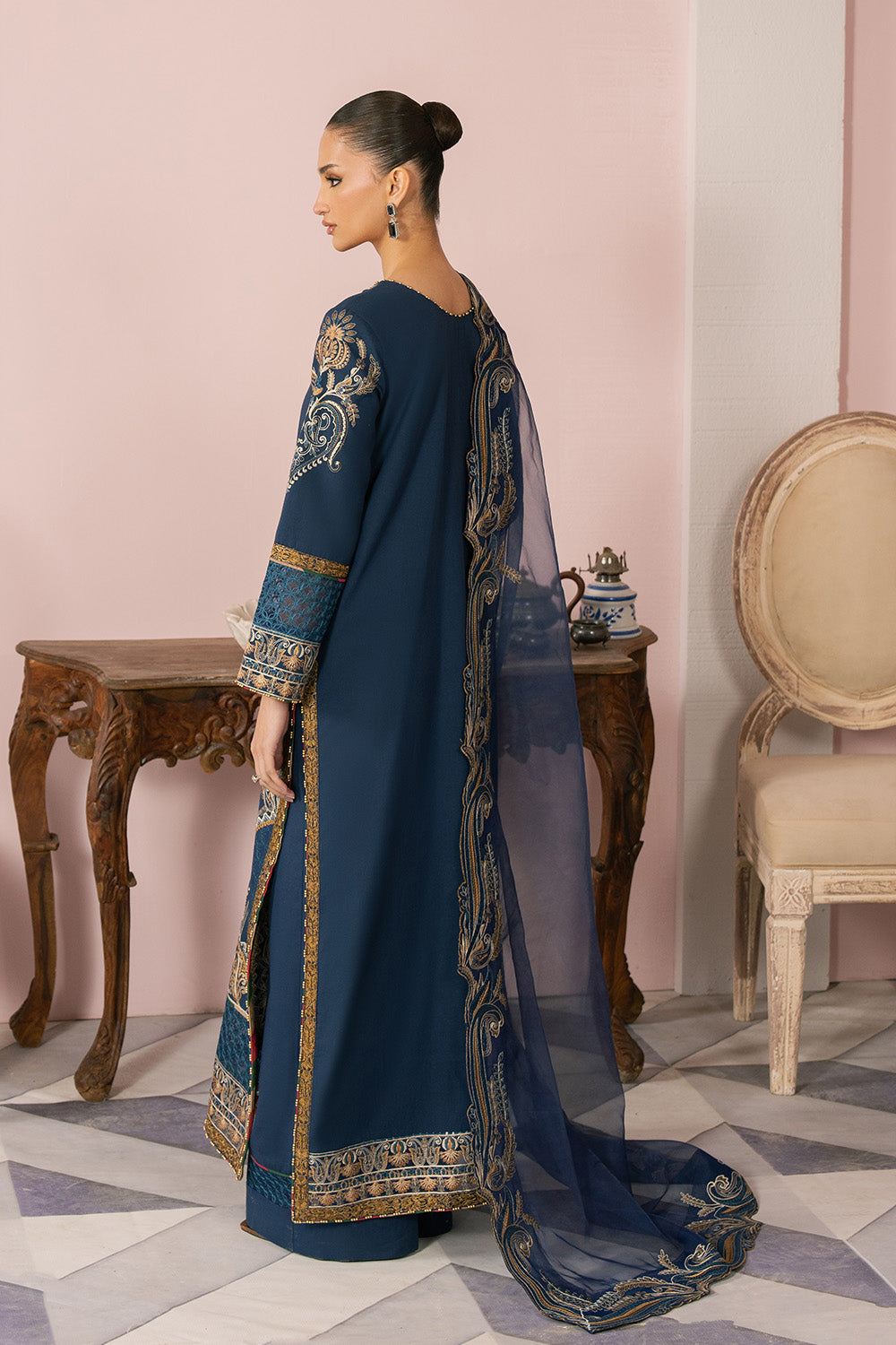 Maryum N Maria | Eid Luxury Lawn 25 | ARA - MS50160 -   Ladies Clothes -  Saira Saqlain