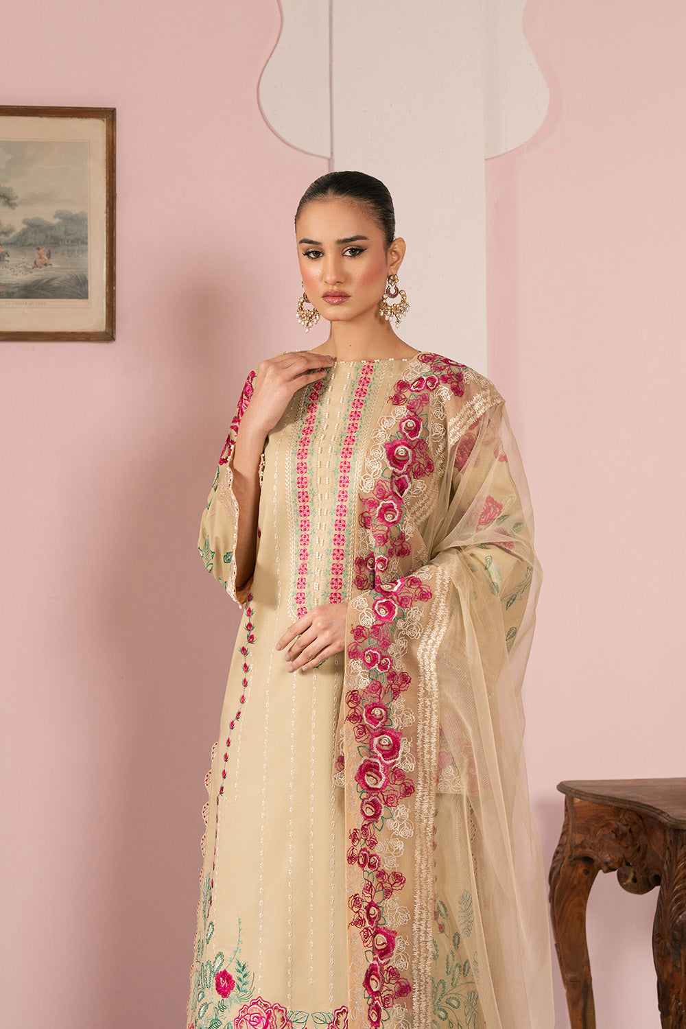 Maryum N Maria | Eid Luxury Lawn 25 | ANOOSHEH - MS50164 -   Ladies Clothes -  Saira Saqlain