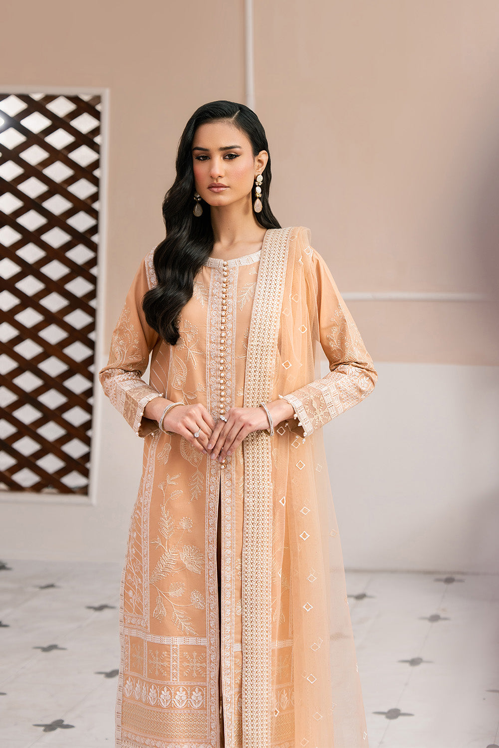 Maryum N Maria | Eid Luxury Lawn 25 | AFSHAN - MS50165 -   Ladies Clothes -  Saira Saqlain