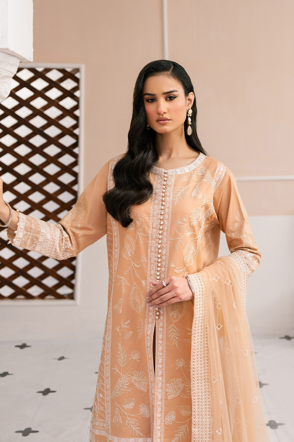 Maryum N Maria | Eid Luxury Lawn 25 | AFSHAN - MS50165 -   Ladies Clothes -  Saira Saqlain