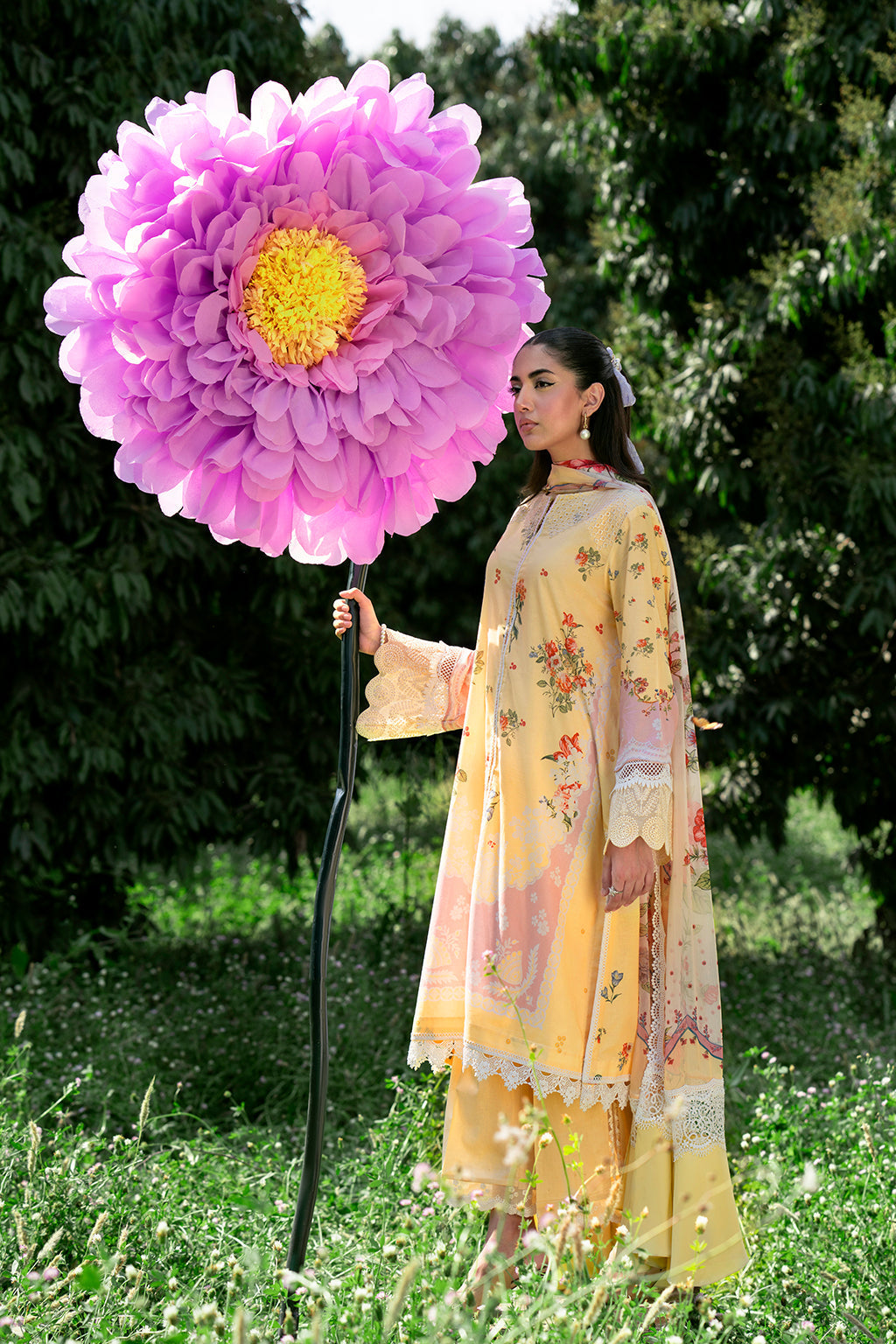 Sardinia | Cocktail Luxury Lawn | DAISY - Saira Saqlain