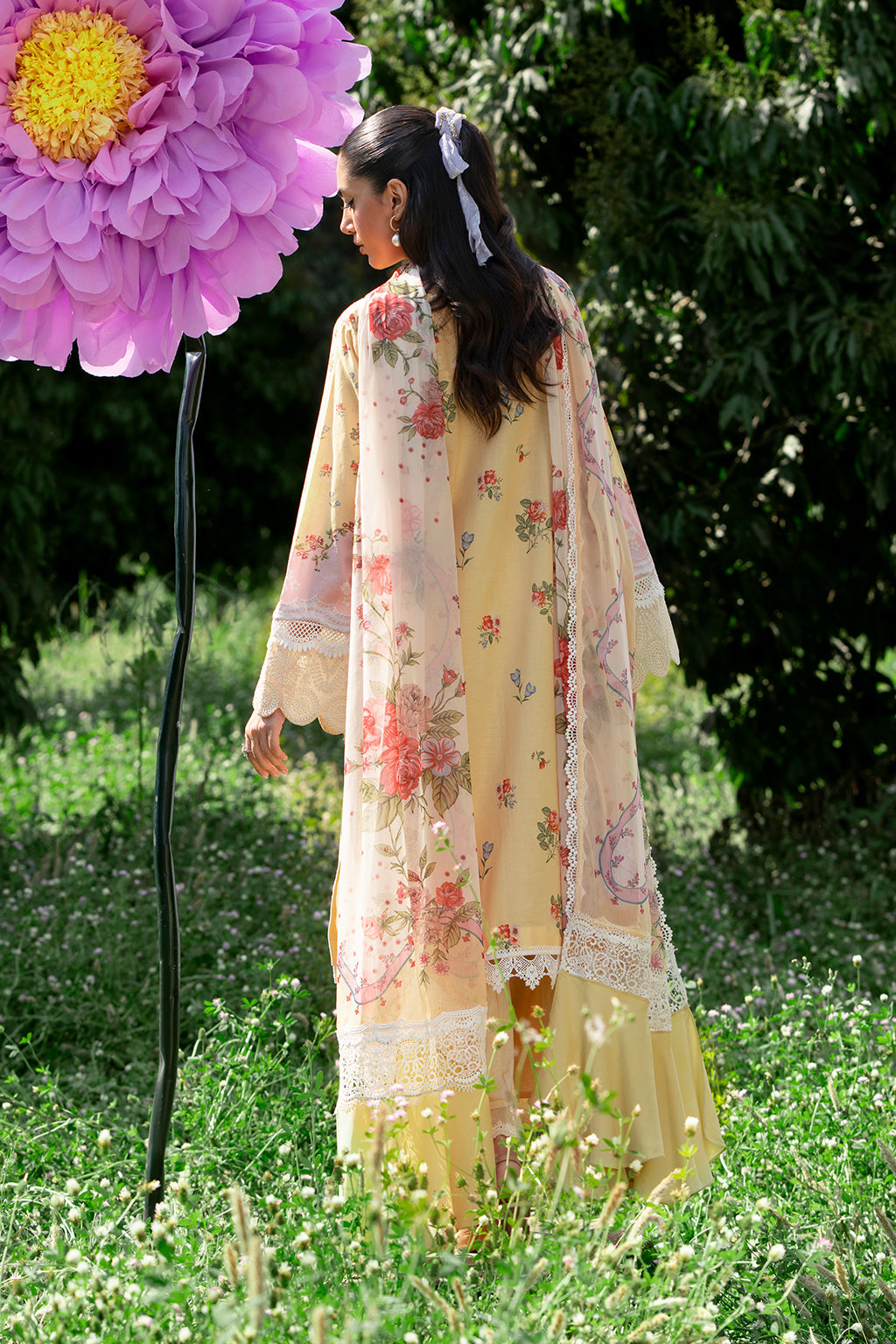 Sardinia | Cocktail Luxury Lawn | DAISY - Saira Saqlain